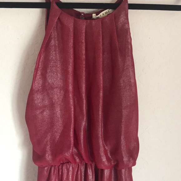 NWT Miami shimmery red dress - Picture 2 of 7